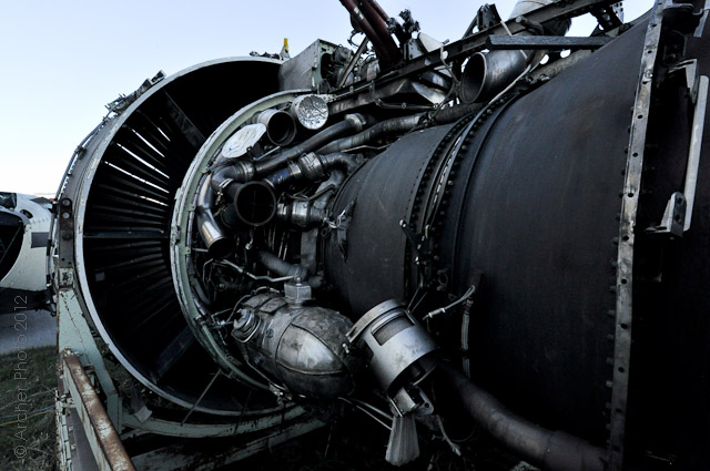 Derelict Jet Engine