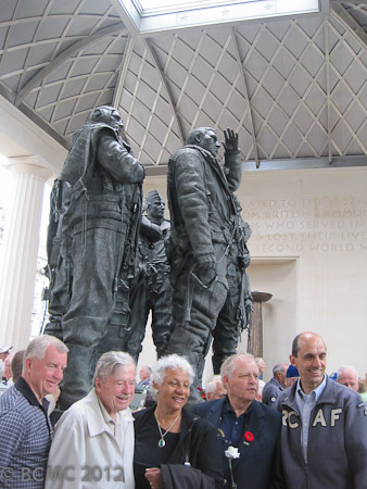 Canadians at the Memorial