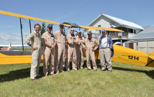 Yellow Wings Fliers with Gordon Jones